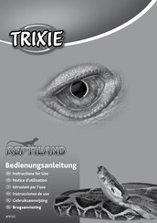 Trixie REPTILAND 76125 Instrucciones De Uso