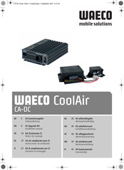 Waeco CoolAir CA-DC Instrucciones De Instalación