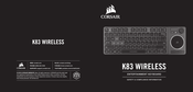 Corsair K83 WIRELESS Manual De Instrucciones