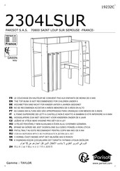 Parisot 2337LISU Manual De Instrucciones