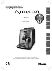 Saeco INTELIA EVO Manual Del Usuario