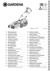 Gardena PowerMax Li-40/37 Instrucciones De Empleo