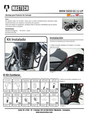 Mastech BMW G650 GS 11-UP Instrucciones De Montaje