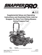 Briggs & Stratton Snapper Pro S200X32BVP61 Manual Del Usuario