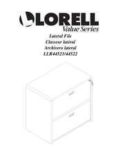 Lorell Value Serie Manual Del Usuario