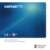 Dentsply Sirona Cercon ht Instrucciones De Uso