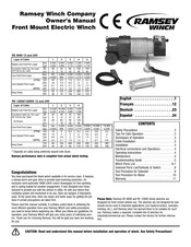 Ramsey Winch RE 8000 El Manual Del Propietario