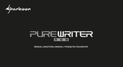 Sharkoon PURE WRITER RGB Manual De Instrucciones