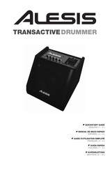 Alesis TRANSACTIVE DRUMMER Manual De Inicio Rápido