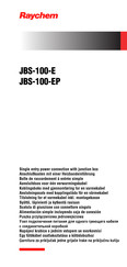 Raychem JBS-100-EP Manual De Instrucciones