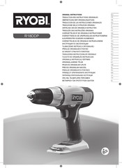 Ryobi R18DDP Traducción De Las Instrucciones Originales