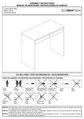 moovin Tijuca 160447 Instrucciones De Armado