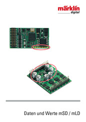 Marklin Digital mSD Manual De Instrucciones