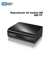 Western Digital TV Manual De Instrucciones