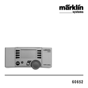 marklin 60652 Manual De Instrucciones