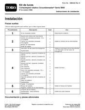 Toro 31582 Instrucciones De Instalación