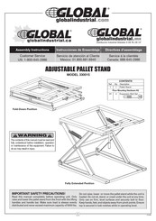 Global Industrial 330015 Instrucciones De Ensamblaje