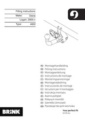 Brink 4602 Instrucciones De Montaje