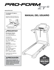 Pro-Form ZT6 Manual Del Usuario