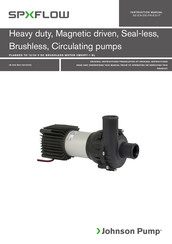 Johnson Pump SPX FLOW CM90P7-1 BL Manual De Instrucciones