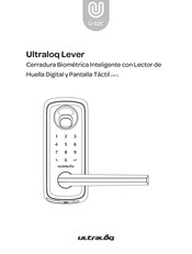 U-Tec Ultraloq Lever Guia De Inicio Rapido