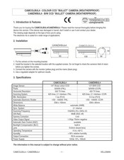 Velleman CAMCOLBUL4 Guia De Inicio Rapido