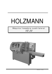 Holzmann VS 20 Manual De Explotación Y De Mantenimiento