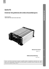 Solartronics FS4000 Manual De Usuario