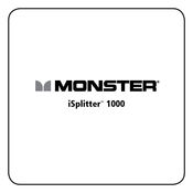 Monster iSplitter 1000 Manual Del Usuario