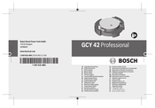 Bosch GCY42 Manual Original