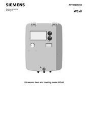 Siemens WSx8 Manual Del Usuario