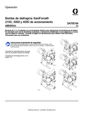 Graco SaniForce 3000 Manual De Operación