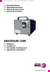 Abicor Binzel ABICOOLER 1300 Manual De Instrucciones