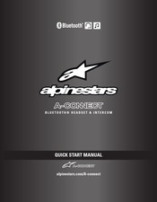 Alpinestars A-CONNECT Guia De Inicio Rapido