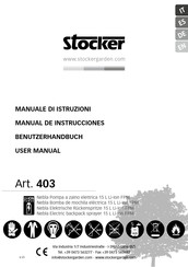 Stocker 403 Manual De Instrucciones