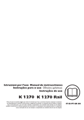 Husqvarna K 1270 Rail Manual De Instrucctiones