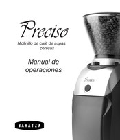 Baratza Preciso Manual De Operaciones