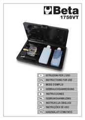 Beta 1758VT Instrucciones