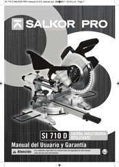 SALKOR PRO SI 710 D Manual Del Usuario Y Garantía