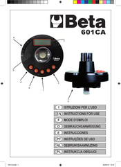 Beta 601CA Instrucciones