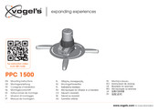 Vogel's PPC 1500 Instrucciones De Montage