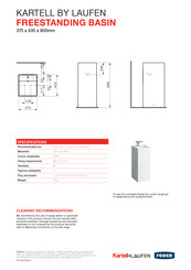 Laufen KARTELL 8.1133.1 Manual Del Usuario