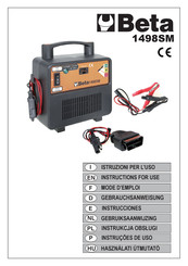 Beta 1498SM Instrucciones