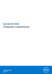 Dell G5 SE 5505 Configuración Y Especificaciones