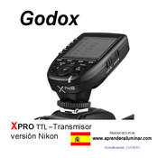 Godox XProN Manual De Instrucciones