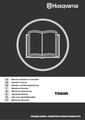 Husqvarna TS 100R Manual De Explicaciones