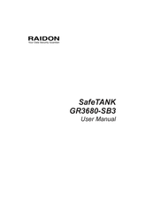 Raidon SafeTANK GR3680-SB3 Manual De Usuario