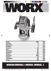 Worx WU600.1 Manual Del Usuario