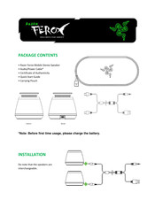 Razer Ferox Manual De Instrucciones