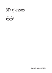 Bang & Olufsen 3D-Glasses Manual De Instrucciones